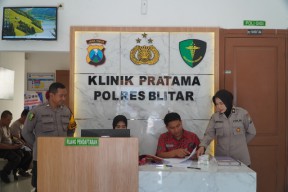 Polres Blitar Gelar Rikkes Untuk Kesiapan Pengamanan TPS Pilkada 2024