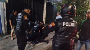 Respati Sat Samapta Polrestabes Surabaya Berhasil Tangkap Pelaku Curanmor Yang Berani Melawan Petugas