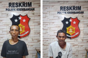 Polsek Krembangan Amankan Komplotan Curanmor Yang Beraksi di Dupak Surabaya.