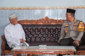 Cooling System, Kapolres Lumajang Silaturahmi ke Tokoh Agama