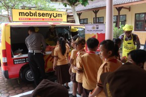 Luncurkan Mobil Senyum, Polres Tulungagung dan HIPMI Tulungagung Siap Mendukung Program Makan Bergizi Gratis