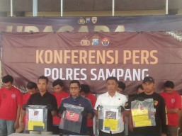 Sembilan Pemuda di Sampang Berharap Maxwin Dari Judi Online, Malah Berakhir Menginap di Hotel Prodeo