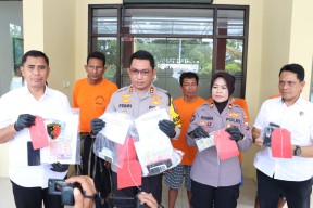 Polres Bangkalan Berhasil Ungkap Kasus Perjudian, Ciduk Tujuh Tersangka