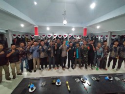 Polsek Kedungwaru Ajak Kelompok Perguruan Ikut Mensukseskan Pilkada 2024