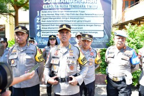 Pastikan Pilkada 2024 Berjalan Aman, Polda NTT Siap BKO 1.299 Personel Untuk Semua Polres Jajaran