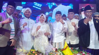 Gebyar Sholawat Aliansi Madura Indonesia (AMI) Rayakan Milad Ke-2, Ribuan Jamaah Lantunkan Sholawat dan Do'a