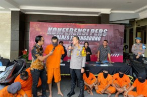 Satreskrim Polres Tulungagung Ungkap Kasus Penganiayaan Antar Perguruan Pencak Silat