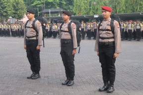 Ratusan Personel Polres Pasuruan Disiagakan di 17 Kecamatan Amankan 1.726 TPS Pilkada 2024