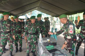 Mencermati Banyaknya Potensi Bencana Yang Bisa Terjadi, Simak Ini Yang Dilakukan Korem 161/ Wira Sakti