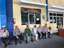 Kompak dan Solid, Tiga Pilar Simokerto Kawal Ketat Pengiriman Logistik Pilkada 2024