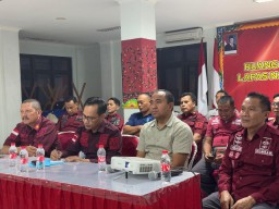 Jelang Pergantian Tahun, Lapas Narkotika Kelas IIA Pamekasan Kanwil Kementerian Imigrasi dan Pemasyarakatan Jatim Mengikuti Penguatan Oleh Kepala Divisi Pemasya