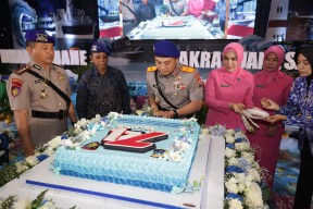 Pesan Wakapolda Jatim Saat Gelar Tasyakuran HUT Polairud ke-74 Tahun 2024