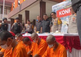 Polres Probolinggo Kota Amankan 11 Pelaku Penyalahgunaan Narkotika Selama 1 Bulan Terakhir