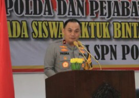 Wakapolda Jatim Beri Pembekalan Pengantar Tugas Siswa Diktuk Bintara Polri Gelombang II/2024 di SPN