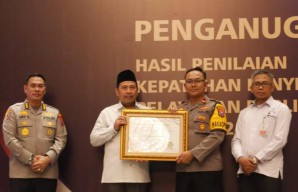 Polres Pamekasan Kembali Raih Penghargaan Dari Ombudsman RI