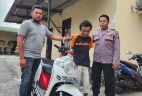 Gerak Cepat Polsek Kenjeran Amankan Pelaku Curanmor Dari Amukan Massa di Sidotopo Wetan