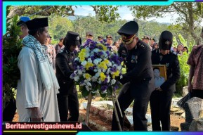 Kapolri Berikan Kenaikan Pangkat Anumerta Kepada Bripka Andithya