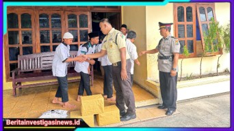 Peduli Sesama Polres Ngawi Gelar Baksos Peringati Hari Satpam ke - 44