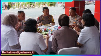 Gelar Coffe Morning Bersama Dokter, Wakapolda Kalteng Minta Jaga Profesionalitas dan Layani Dengan Sepenuh Hati