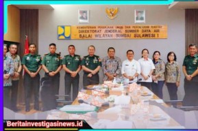 BWS Sulawesi 1 Bersama Kodam Xlll Merdeka, BSIP dan Dinas Pertanian Sulut Gelar Rapat Program Swasembada Pangan