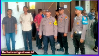 Polres Madiun Kota Terjunkan 126 Personel Amankan Sidang Pleno Penetapan Pemenang Pilkada Tahun 2024