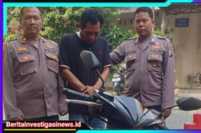 Polsek Kenjeran Amankan Pelaku Perampasan Kalung di Bulak Cumpat