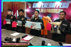 Polres Pasuruan Berhasil Amankan Tersangka Begal Motor di Winongan