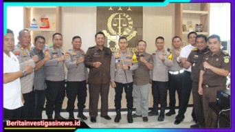Kapolres Bondowoso jalin Silahturahmi Kepada Forkopimda dan Tokoh Agama