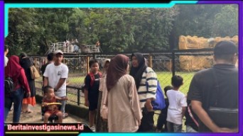 Libur Panjang, Kebun Binatang Surabaya Gelar Aksi Barongsai dan Bagikan Hadiah Kepada Para Pengunjung