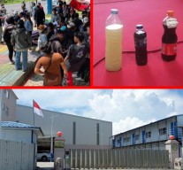 Aksi Unjuk Rasa Dari Masyarakat Tanjung Merah Kota Bitung Sulut, Meminta PT Futai Sulawesi Utara Ditutup