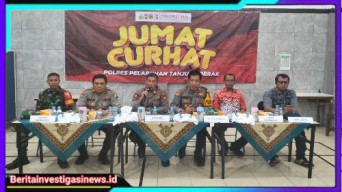 Jumat Curhat Polres Pelabuhan Tanjung Perak Dengar Aspirasi Warga