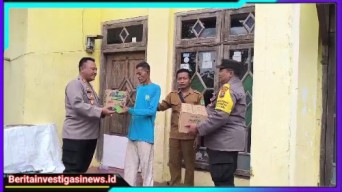 Polres Pasuruan Salurkan Bantuan Untuk Warga Terdampak Angin Kencang di 6 Kecamatan