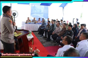 Kunjungan Ke Kamal, Kapolres Bangkalan Tanamkan Sense Of Belonging Dalam Cegah Kriminalitas