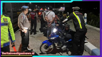 Polres Pacitan Amankan 27 Motor Tidak Sesuai Spektek dan Terlibat Balap Liar