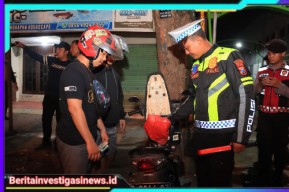 Jelang Ramadhan Polres Ponorogo Gencarkan Razia, Antisipasi Balap Liar dan Premanisme