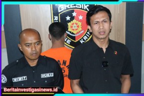 Polisi Berhasil Amankan Terduga Pelaku Kekerasan Yang Mengakibatkan Korban MD di Gresik