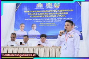 H. Bung Tomo Nakhodai Kadin 2025-2030, Mendorong Perekonomian Daerah Menjadi Puncak Menuju Indonesia Emas