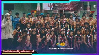 SMP As-Siddiqi Ikuti Kompetisi Yel Online Penggalang di Tingkat Nasional