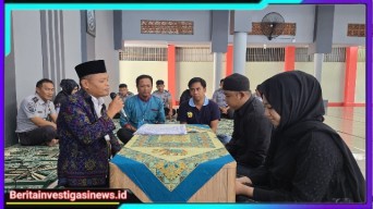 Jeruji Besi Bukanlah Penghalang Cinta,  Lapas Narkotika Kelas IIA Pamekasan Gelar Akad Nikah Wujudkan Hak dan Kebahagiaan