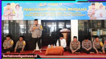 Polres Pelabuhan Tanjung Perak Gelar Pengajian dan Doa Bersama Sambut Ramadhan 1446 H / 2025 M
