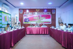 Kapolda Gorontalo Adakan Pertemuan Dengan Forkopimda Serta Tokoh Masyarakat Pohuwato Jelang Bulan Suci Ramadhan