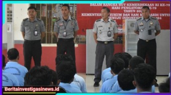 Lapas Narkotika Kelas IIA Pamekasan Gelar Sosialisasi Remisi dan Hak Integrasi Kepada Warga Binaan