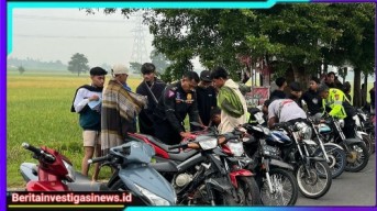 Polres Nganjuk Tindak Tegas Balap Liar dan Knalpot Brong Selama Ramadhan