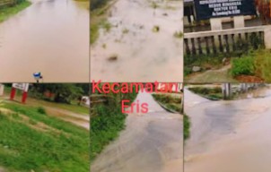 Banjir Menerjang Kecamatan Eris, Warga Terjebak di Tengah Ketiadaan Drainase Yang Memadai