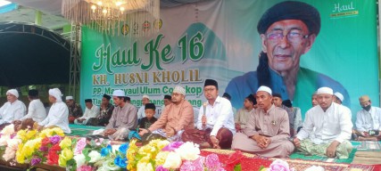 Haul ke 16 K.H Husni Kholil di Ponpes Mansyaul Dihadiri Wakil Bupati Sampang dan Ulama Se-Madura Serta Para Alumni