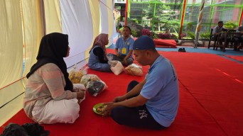 Kebersamaan dan Haru di Hari Pertama Layanan Kunjungan Khusus Idul Fitri Lapas Narkotika Kelas IIA Pamekasan