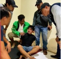 Lagi Asyik Tidur Pelaku Curanmor Donokerto, Di Tangkap Reskrim Simokerto