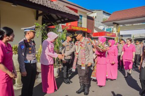 Kapolda Jatim Pimpin Sertijab Kapolres Jember, Sekaligus Tinjau Lahan untuk SPN