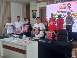 Biadab,Tega Habisi Orang Tua Kandung Sendiri Akhirnya Keok di Jatanras Polrestabes