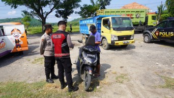 Maraknya Motor Hasil Curian Dijual ke Madura, Polres Bangkalan Gelar KRYD Razia Terpadu Secara Rutin
